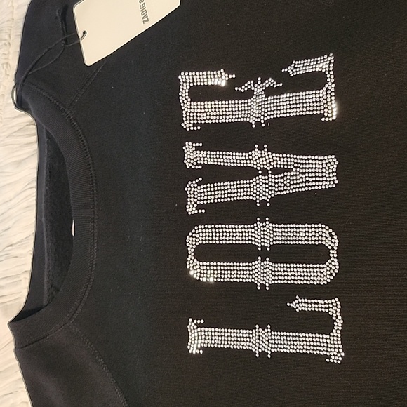 Zadig & Voltaire Jeweled Crewneck Sweatshirt - Size small - Picture 5 of 7